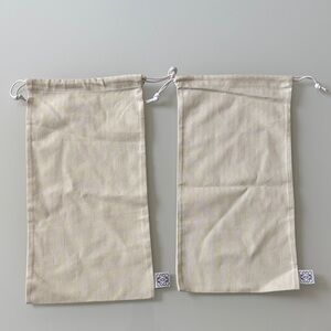 LOEWE Shoes DUST BAG  14.5" x 7.5” set Of 2